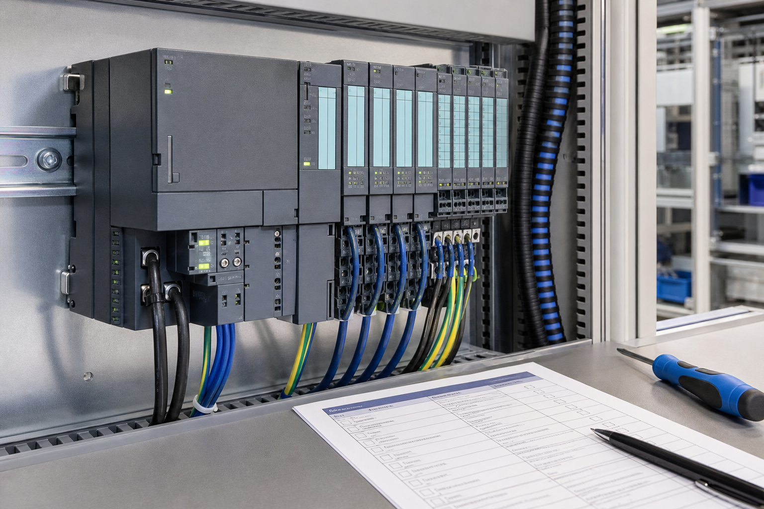 Siemens 6ES7138-4DF00-0AB0 Spares: ET200S Power Module Evidence Before a PLC Restart