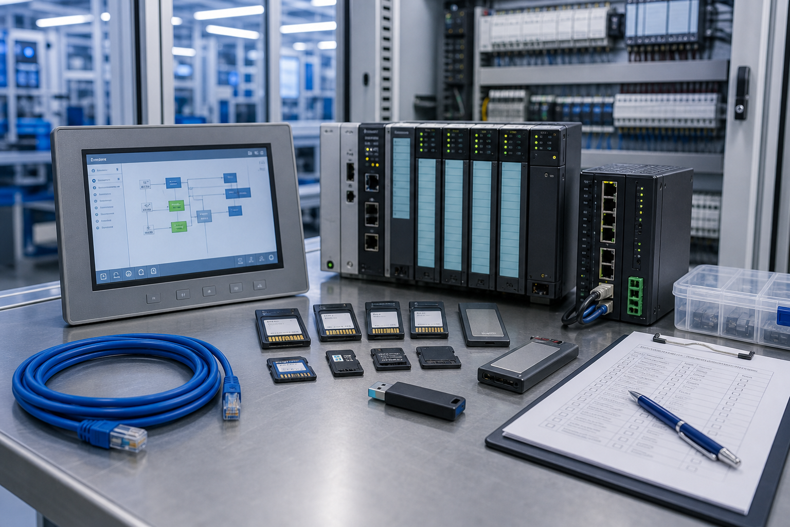SIMATIC HMI Memory Cards: Small Spares That Decide Panel Recovery