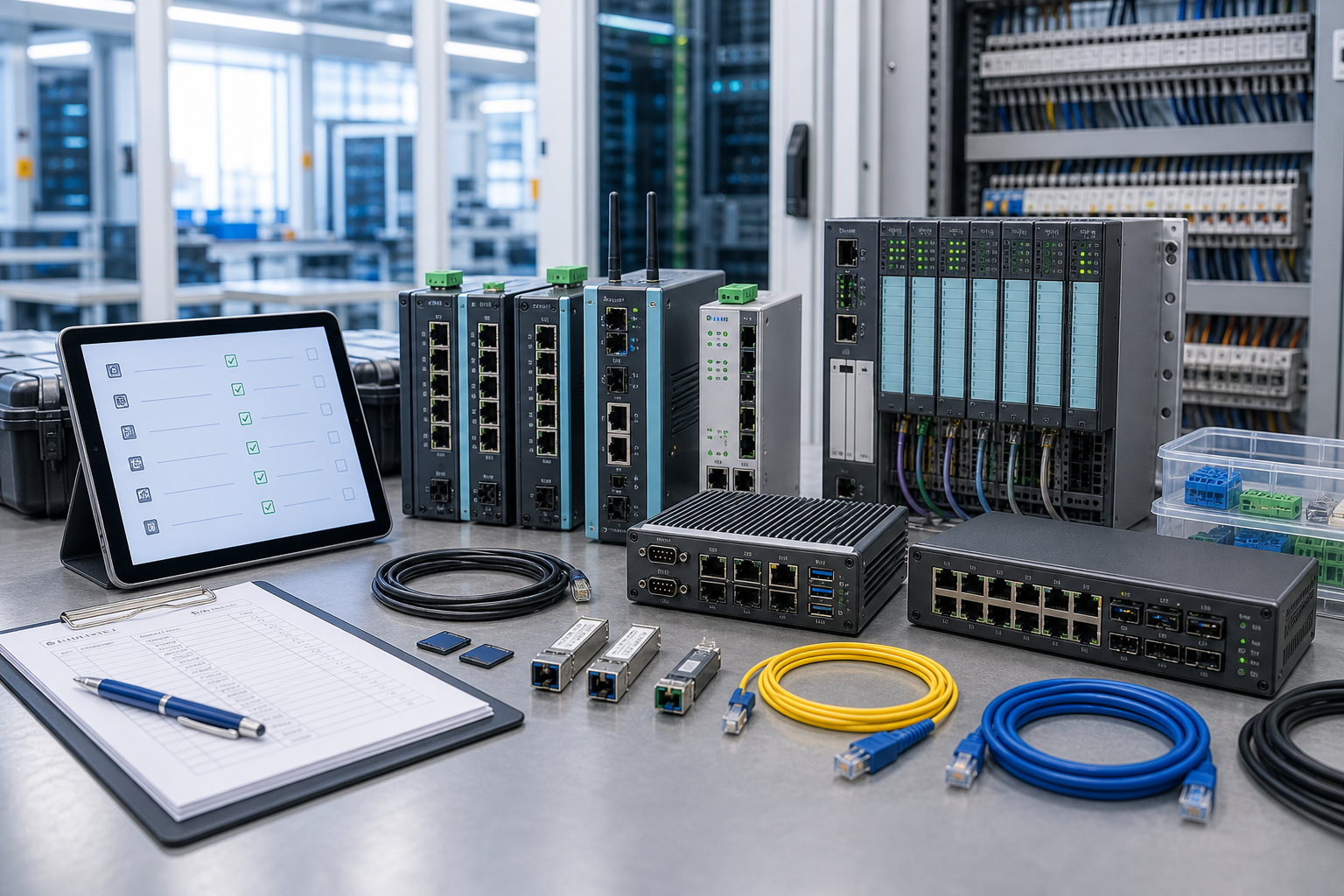 Industrial Ethernet Spare Audit: Siemens Network Items That Decide Recovery
