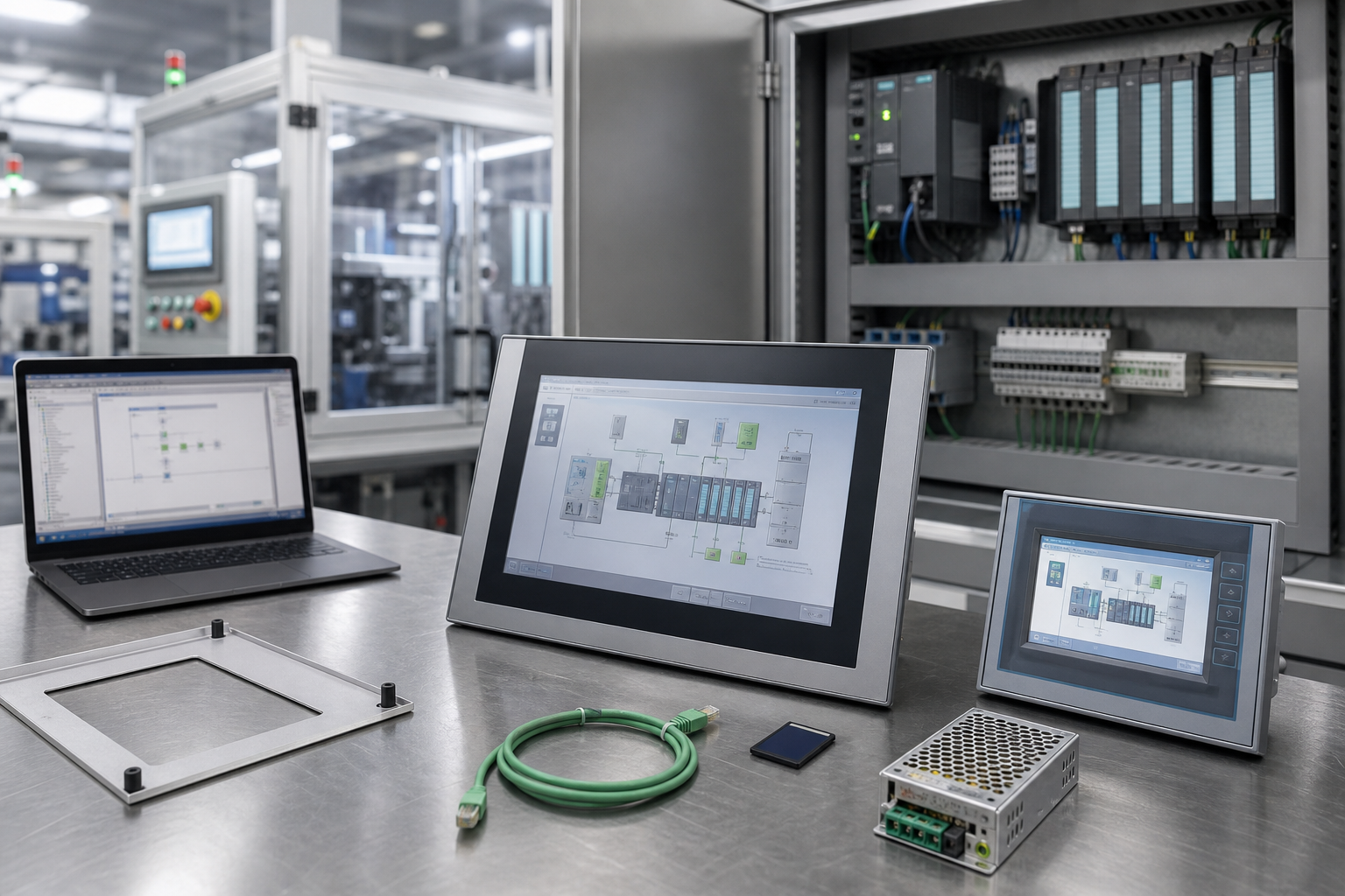 SIMATIC HMI Spares: Panel, Project, and Cutout Evidence Before Operator Screen Failure