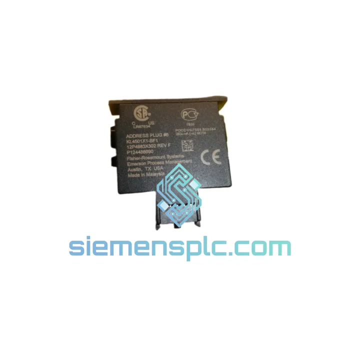 Emerson 12P4983X302 Address Plug Module