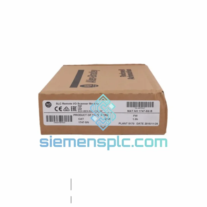 Allen-Bradley 1747-SN Remote I/O Scanner Module