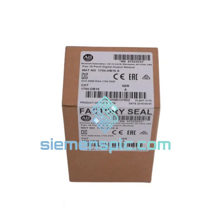 Allen-Bradley 1794-OB16 Digital Output Module – Flex I/O
