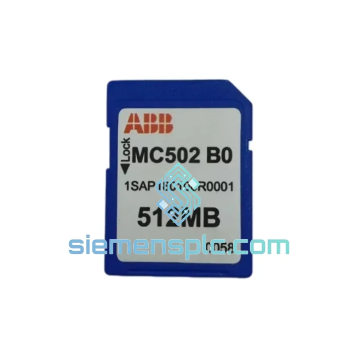 ABB 1SAP180100R0001 MC502-B0 PLC Memory Card