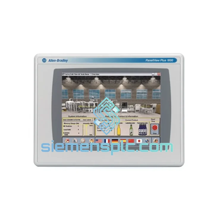 Allen-Bradley 2711PC-T10C4D8 HMI Terminal – PanelView Plus Compact