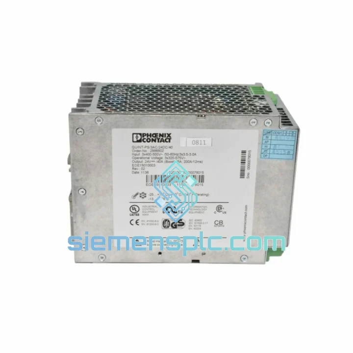 Phoenix Contact 2866802 QUINT-PS/3AC/24DC/40 Industrial Power Supply