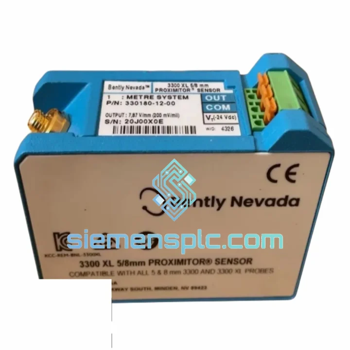 Bently Nevada 330180-12-00 Proximitor Sensor – 3300 XL Series