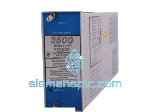 Bently Nevada 3500/15 114M5329-01 Rack Power Supply Module – 3500 Series