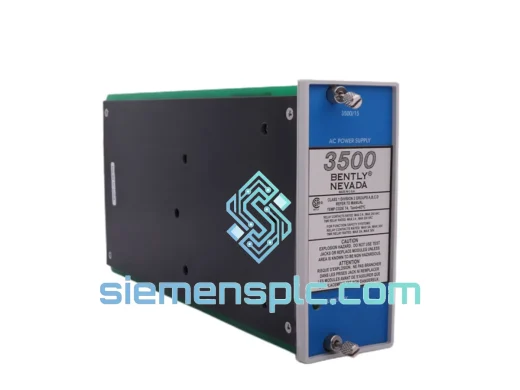 Bently Nevada 3500/15 AC 127610-01 Power Supply Module – 3500 Series