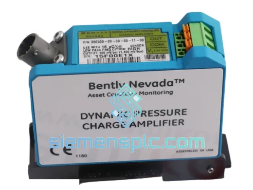 Bently Nevada 350500-00-00-00-11-00 Charge Amplifier – 3500 Series
