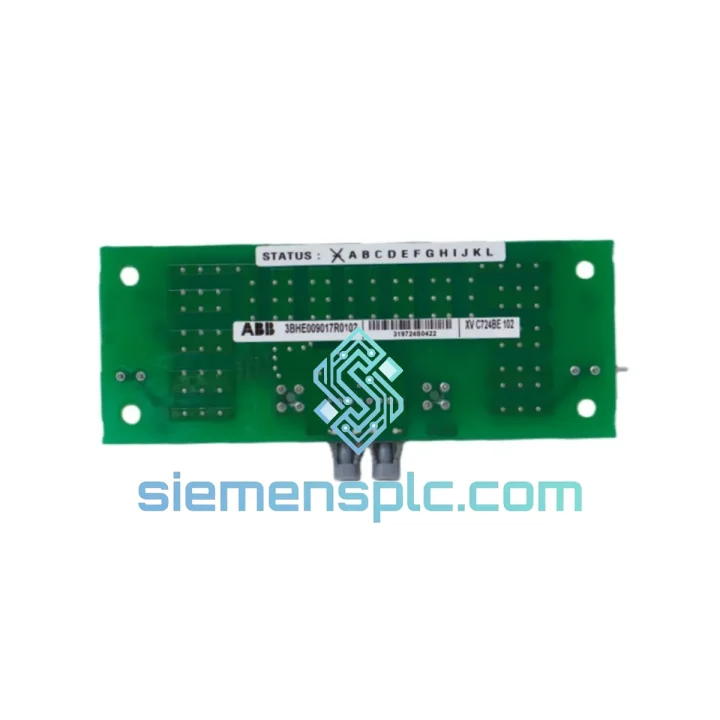 ABB 3BHE009017R0101 XVC724BE101 Excitation Control Board
