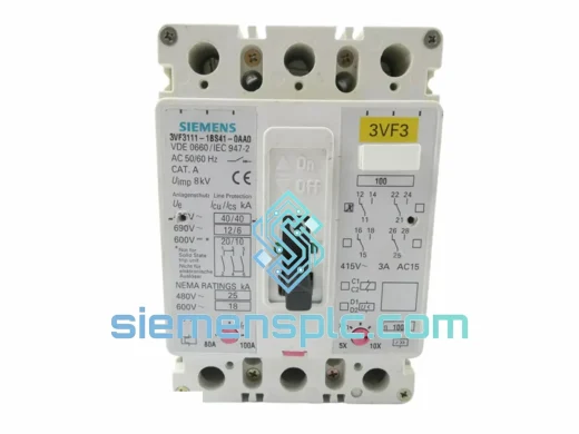 SIEMENS 3VF3111-1FS41-0AN1 Motor Circuit Breaker