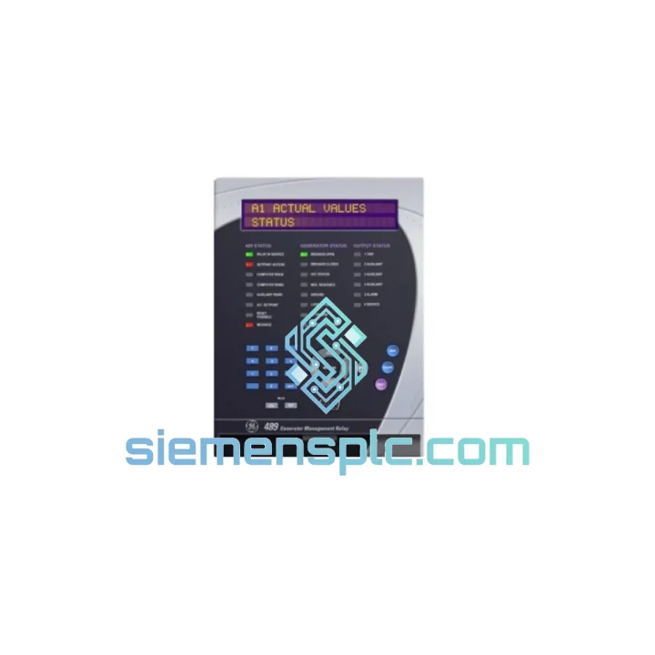 GE Multilin 489-P1-HI-A20-E-H Generator Management Relay – 489 Series