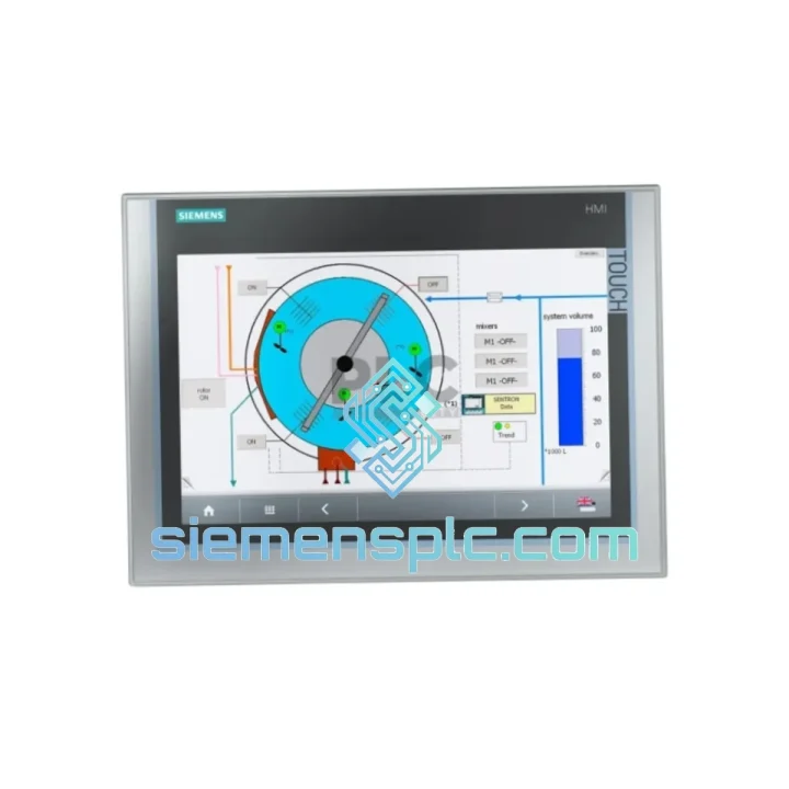 Siemens 6AG1124-0MC01-4AX0 Industrial HMI Panel
