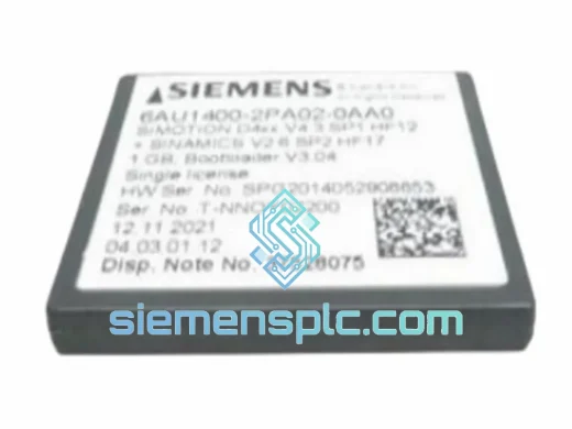 Siemens 6AU1400-2PA02-0AA0 Compact Flash Card