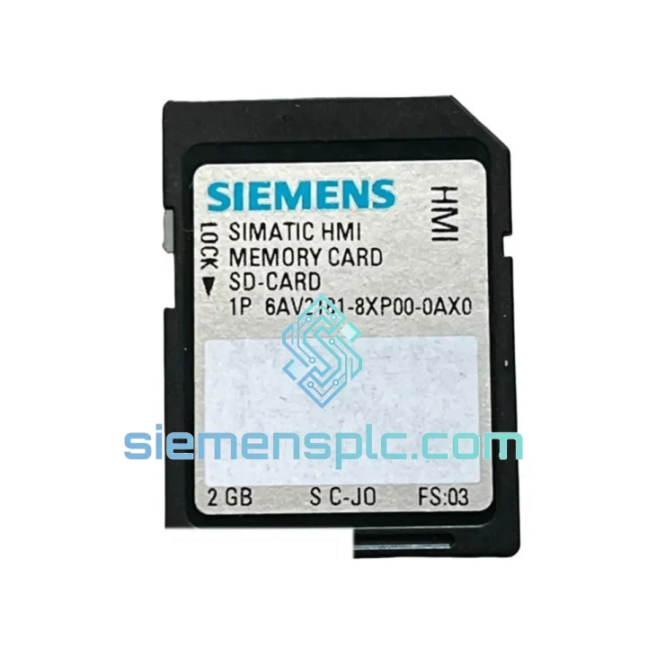 Siemens 6AV2181-8XP00-0AX0 HMI Memory Card