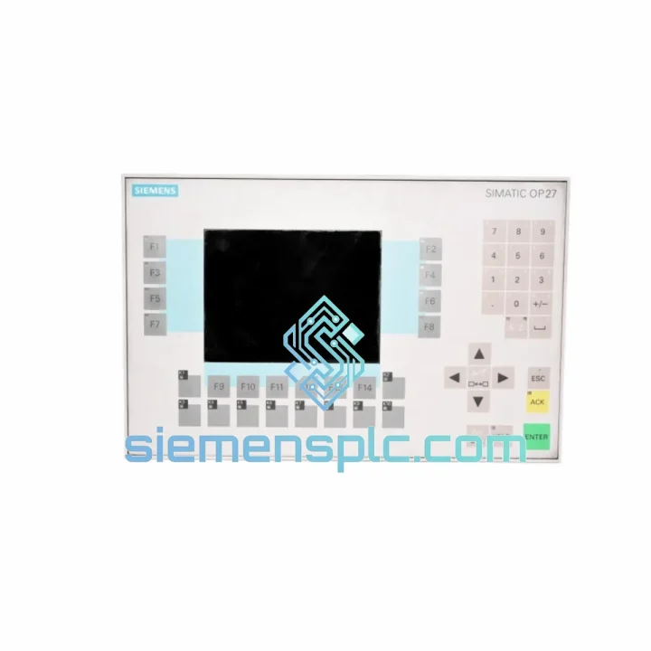 Siemens 6AV3627-1JK00-0AX0 HMI Operator Panel – OP27 Series