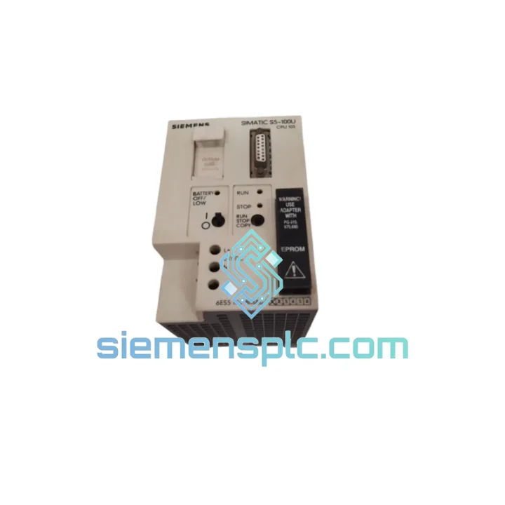 Siemens 6ES5103-8MA03 PLC CPU Module – SIMATIC S5-100U
