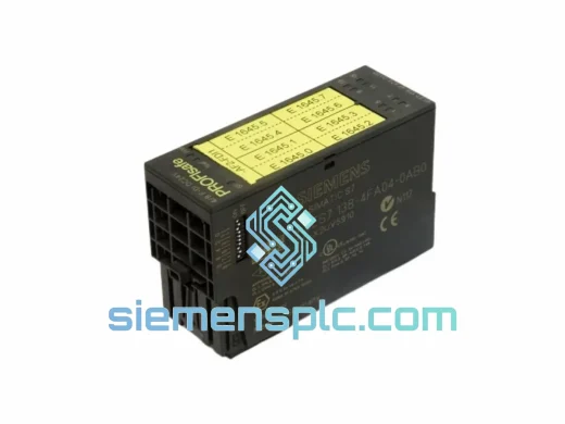 Siemens 6ES7138-4FA04-0AB0 Fail-safe Digital Input Module – ET 200S Profisafe