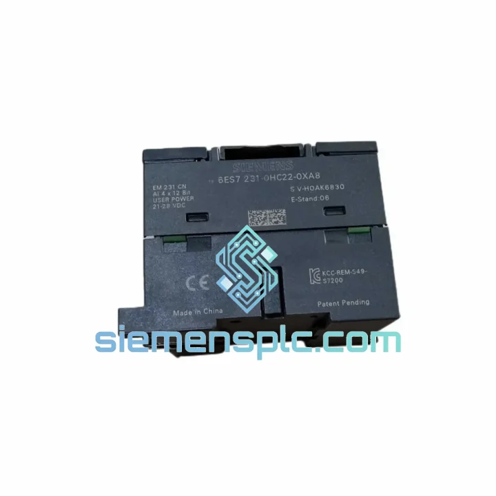 Siemens 6ES7231-0HC22-0XA8 PLC Analog Input Module – SIMATIC S7-200 SMART