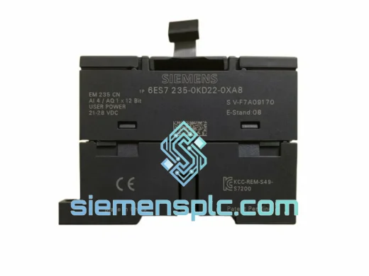 Siemens 6ES7235-0KD22-0XA8 Analog I/O Module – SIMATIC S7-200 EM 235