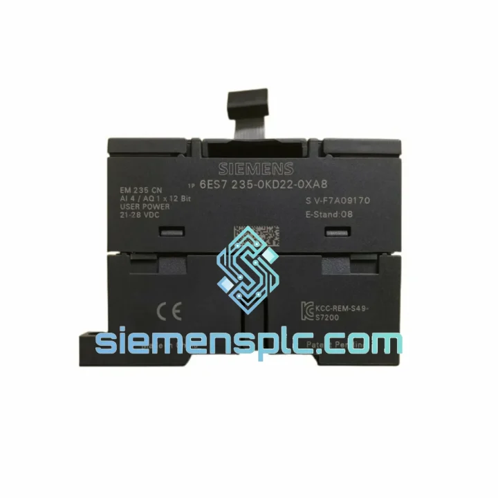 Siemens 6ES7235-0KD22-0XA8 Analog I/O Module – SIMATIC S7-200 EM 235