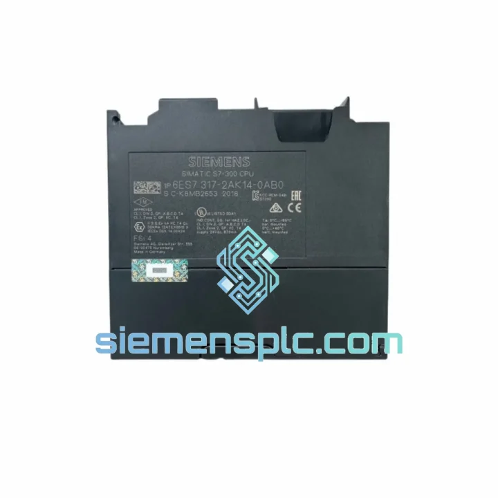 Siemens 6ES7317-2AK14-0AB0 PLC CPU Module