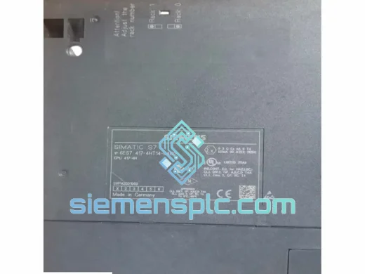 Siemens 6ES7417-4HT14-0AB0 PLC CPU Module – S7-400H