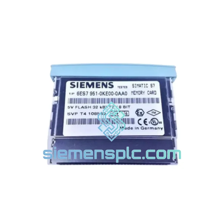 Siemens 6ES7951-0KE00-0AA0 Flash Memory Card – SIMATIC S7-300