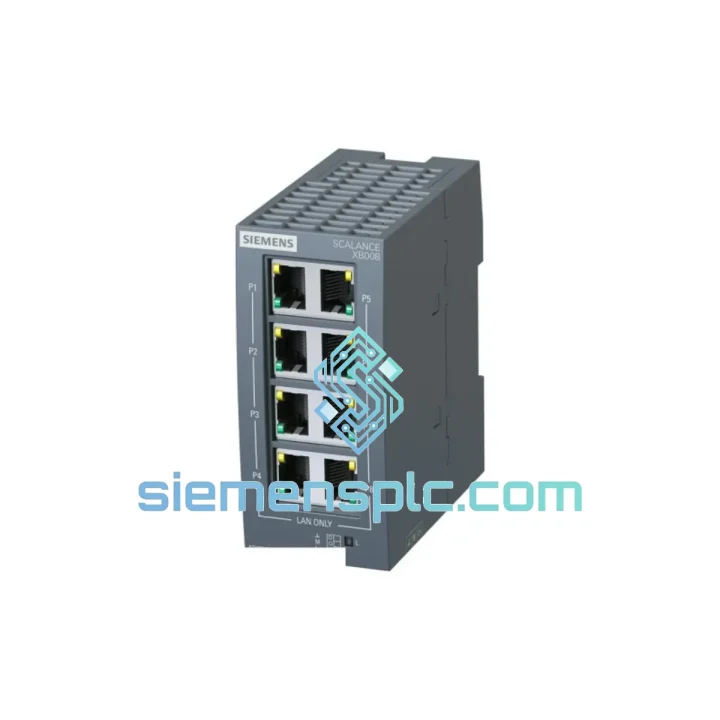 Siemens 6GK5008-0BA10-1AB2 Industrial Ethernet Switch – SCALANCE XB008