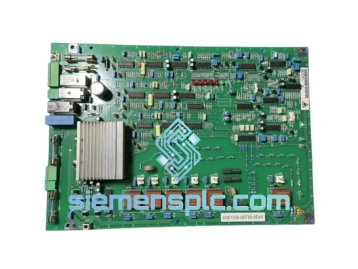 Siemens 6SE7036-0EF85-0EA0 Control Pre-Charging Module