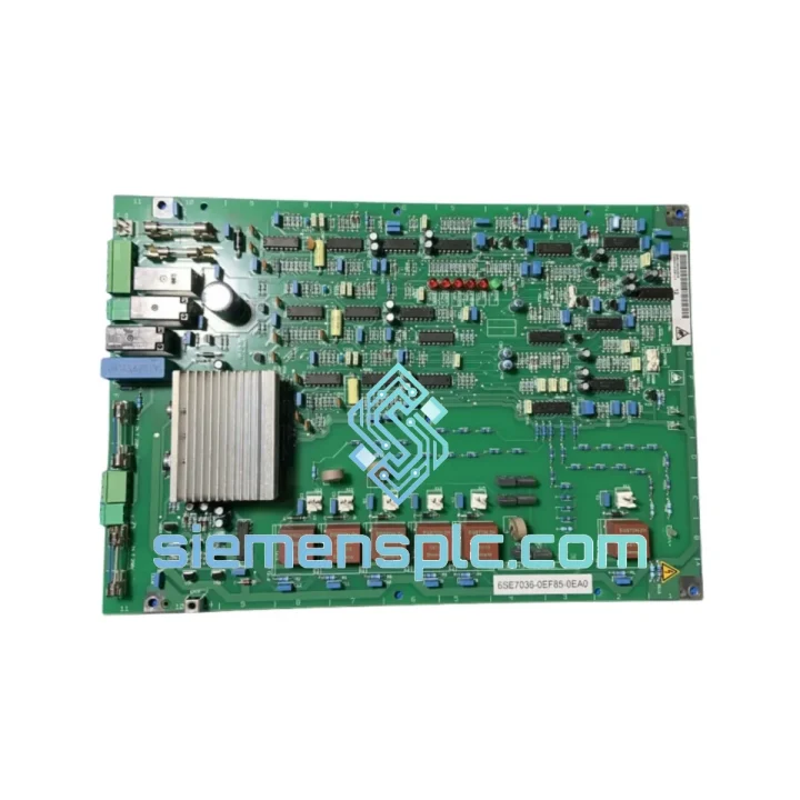 Siemens 6SE7036-0EF85-0EA0 Control Pre-Charging Module