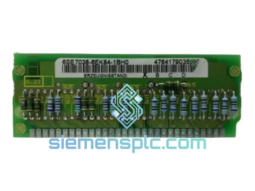 Siemens 6SE7038-6EK84-1BH0 Drive Control Unit – MASTERDRIVES MC/VC