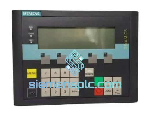 Siemens 6SL3055-0AA00-4CA5 Drive Operator Panel – SINAMICS Series
