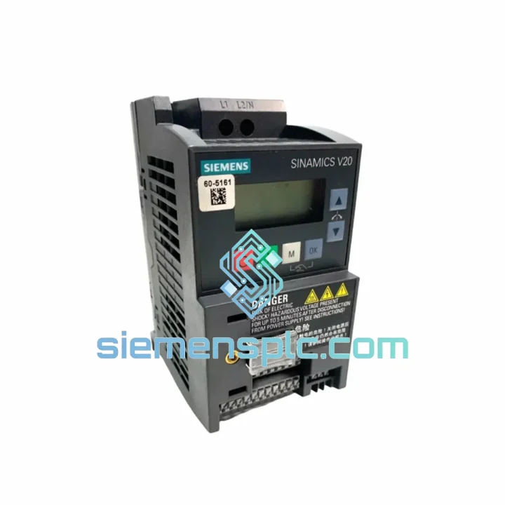Siemens 6SL3210-5CB13-7AA0 Variable Frequency Drive – SINAMICS V80