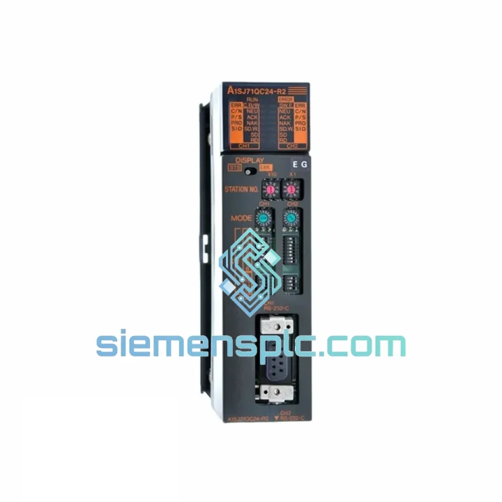 Mitsubishi A1SJ71QC24-R2 PLC Communications Module – MELSEC-A Series