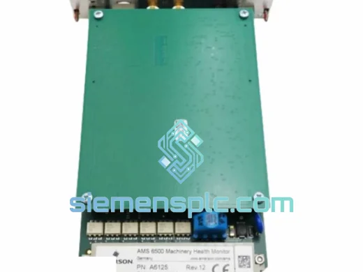 EMERSON A6125 Condition Monitor Module – DeltaV DCS