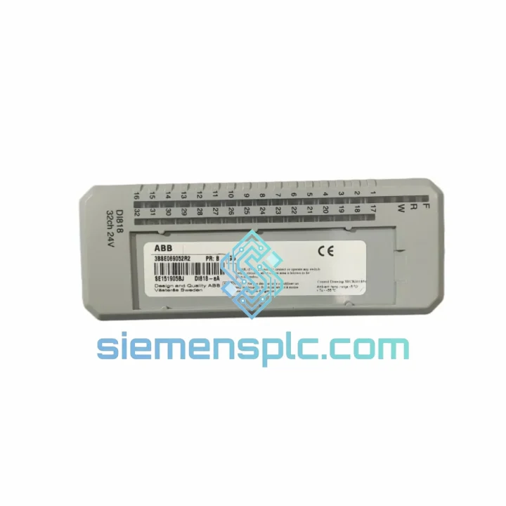 ABB DI818 3BSE069052R1 Digital Input Module