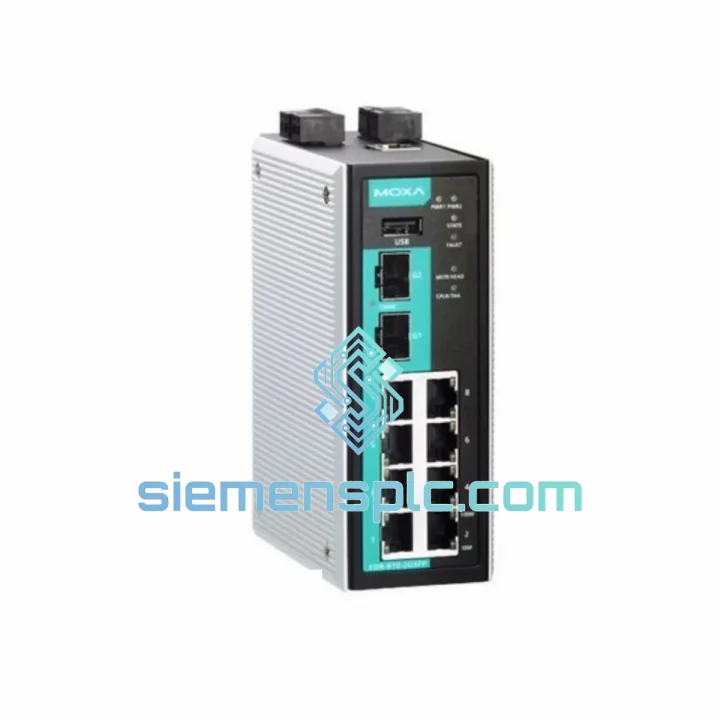 MOXA EDR-810-2GSFP-T Industrial Secure Router – EDR-800 Series