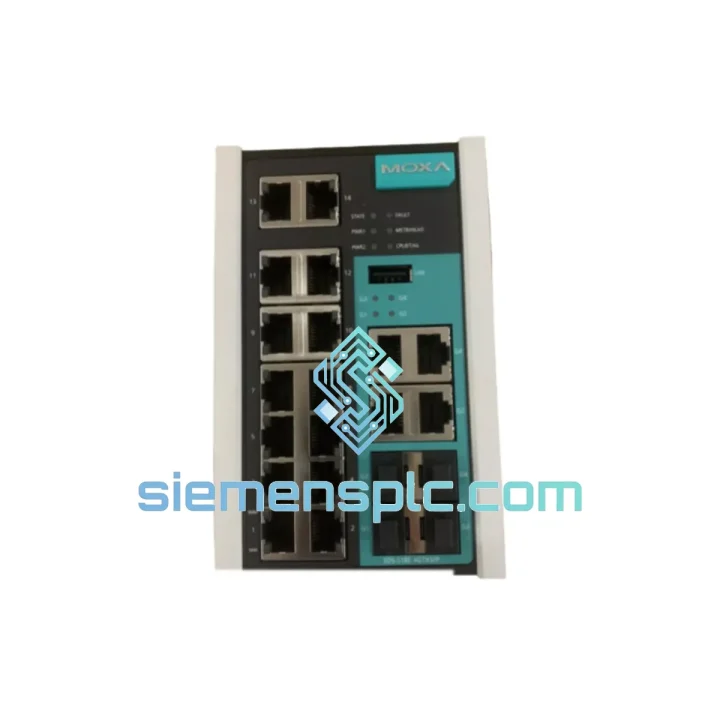MOXA EDS-518E-4GTXSFP-T Industrial Ethernet Switch