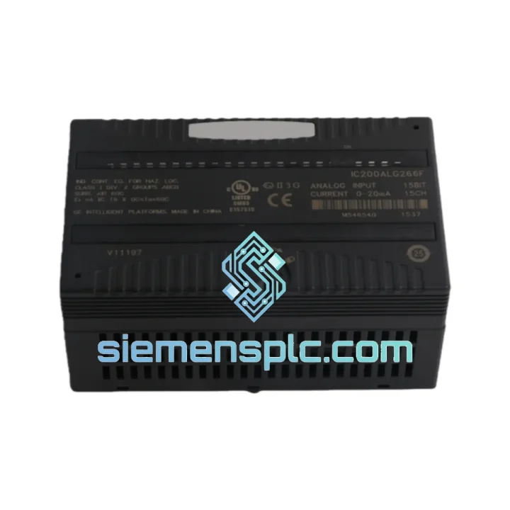 GE IC200ALG266F Analog Input Module