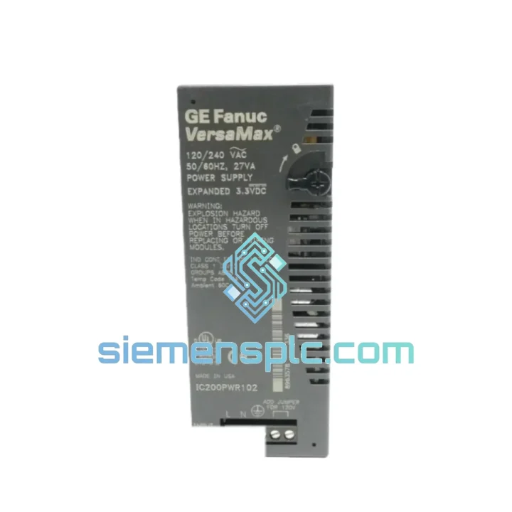 GE IC200PWR102 PLC Power Supply Module