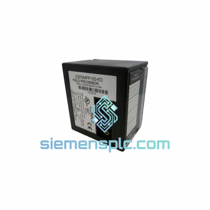 GE Fanuc IC670MFP100 PLC Processor Module