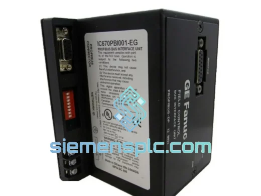 GE IC670PBI001 Profibus Bus Interface Unit
