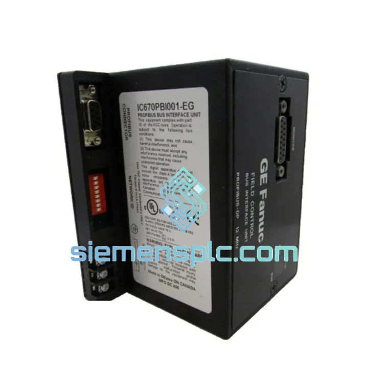 GE IC670PBI001 Profibus Bus Interface Unit