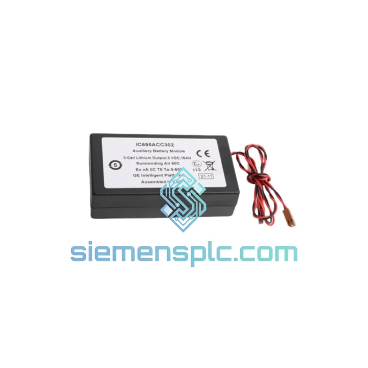 GE IC695ACC302 PLC Battery Module
