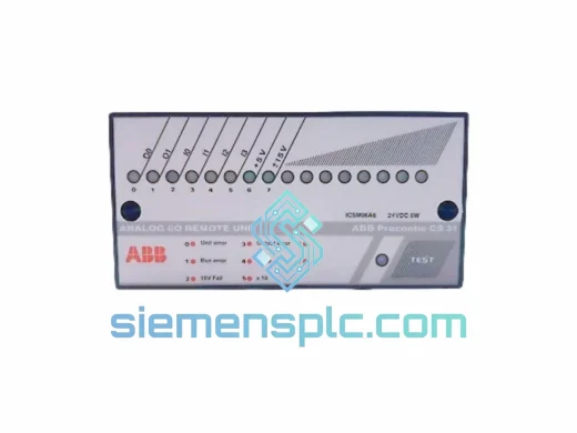 ABB ICSMO6A6 DCS Analog I/O Module
