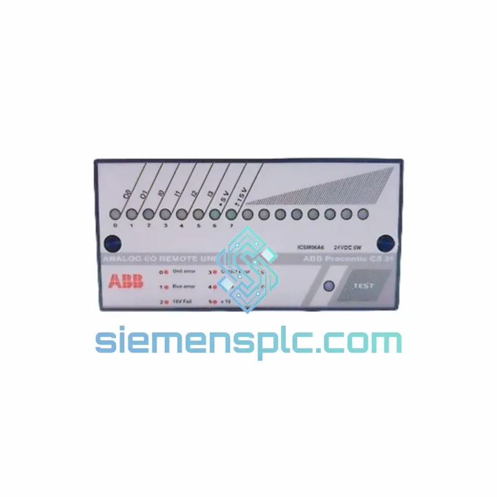 ABB ICSMO6A6 DCS Analog I/O Module