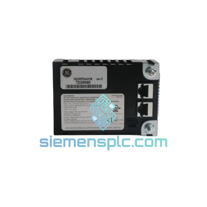 GE IS220PDIAH1B Analog Input Module – Mark VIe Series