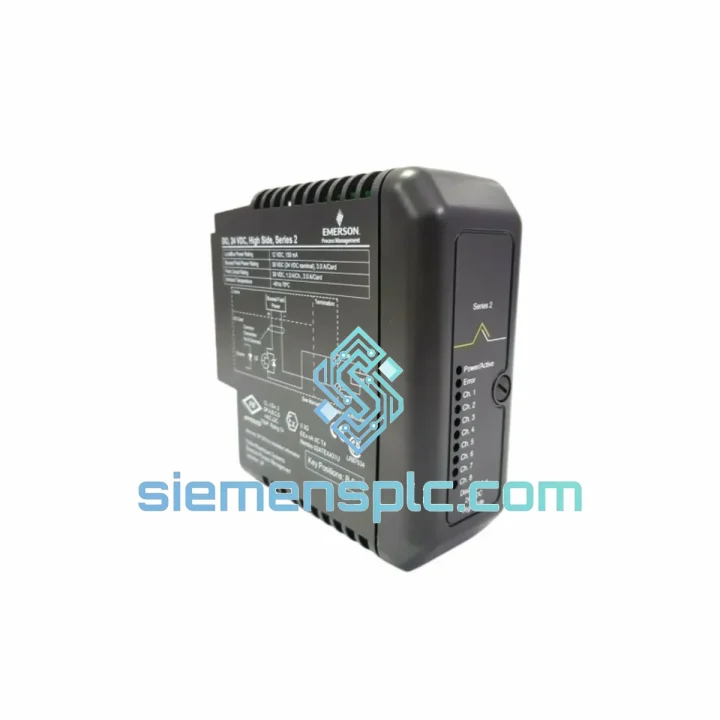 Emerson KJ3202X1-BA1 12P2536X062 High Side Card